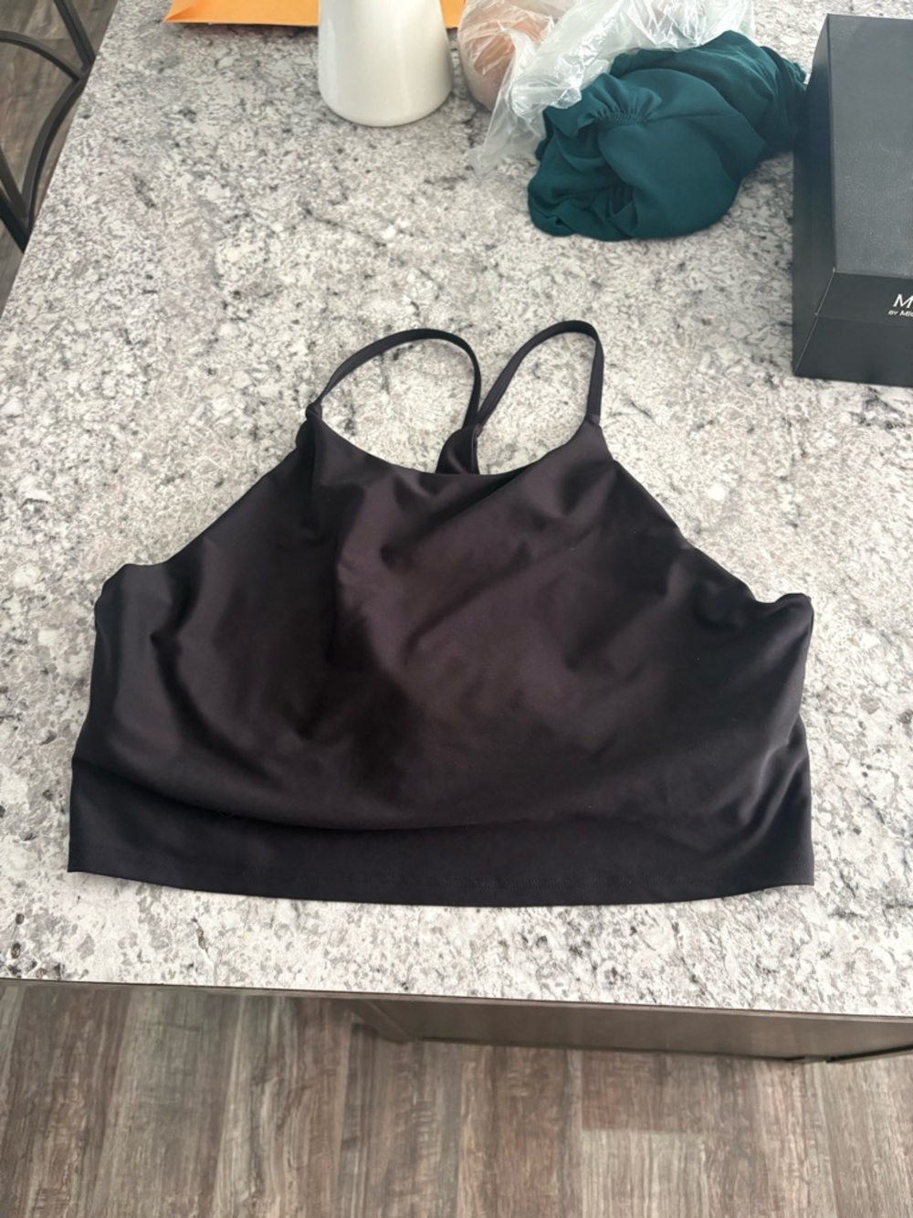 Old Navy Active Black Powersoft Light Support Sports Bra XXL